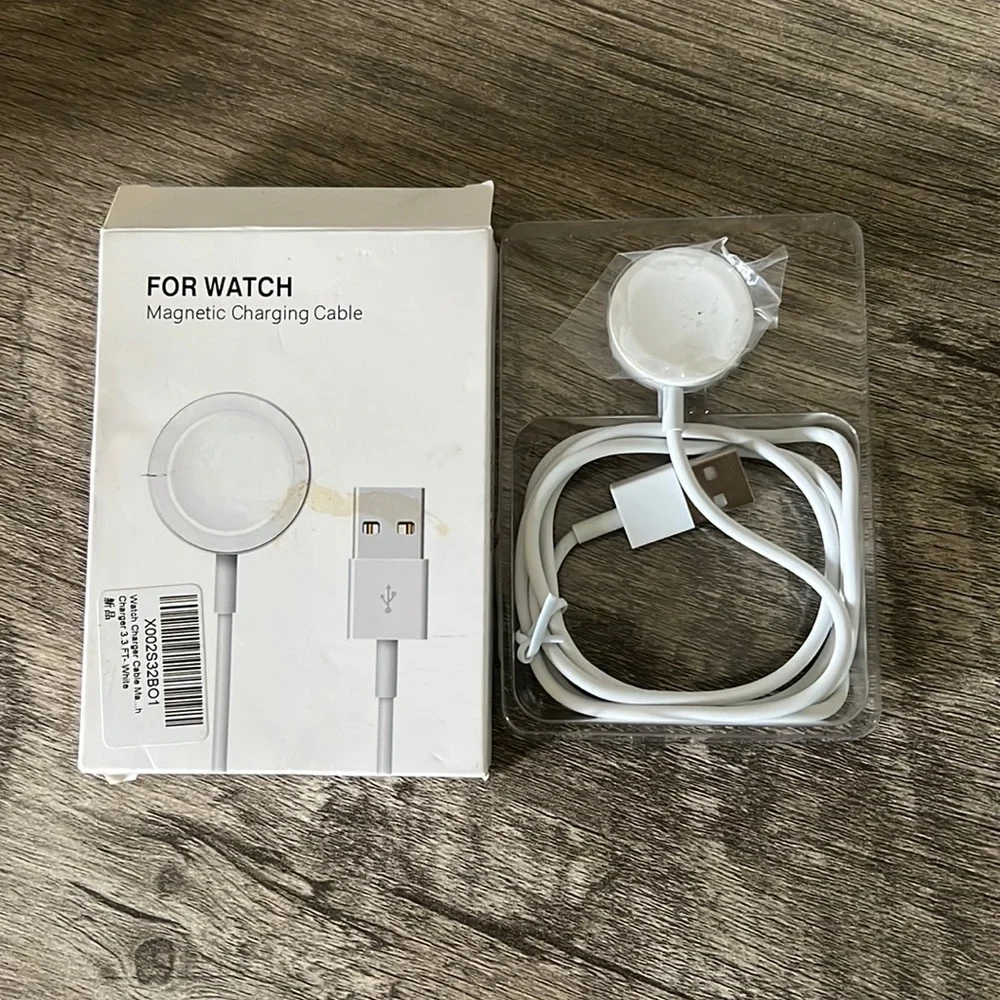 Magnetic Apple Watch charger (never used)